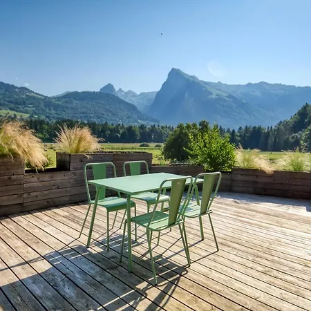 Duplex 2 Avec Grande Terrasse, Animaux Acceptes, A - Fr-1-642-77 Samoens